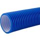 Ø36mm PVC Flexschlauch verstärkt blau